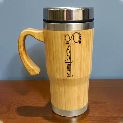 500 ml Bamboo Coffee Tumbler Mug