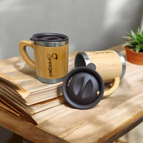 300 ml Bamboo Coffee Tumbler Mug