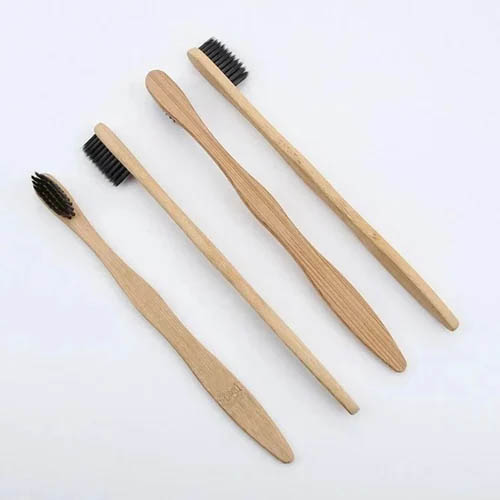 Beige Bamboo Toothbrush